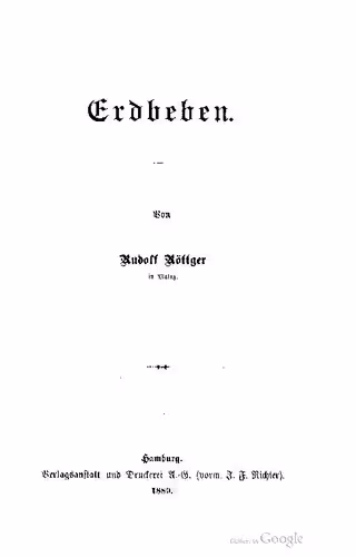 خرید و دانلود نسخه کامل کتاب Erdbeben
