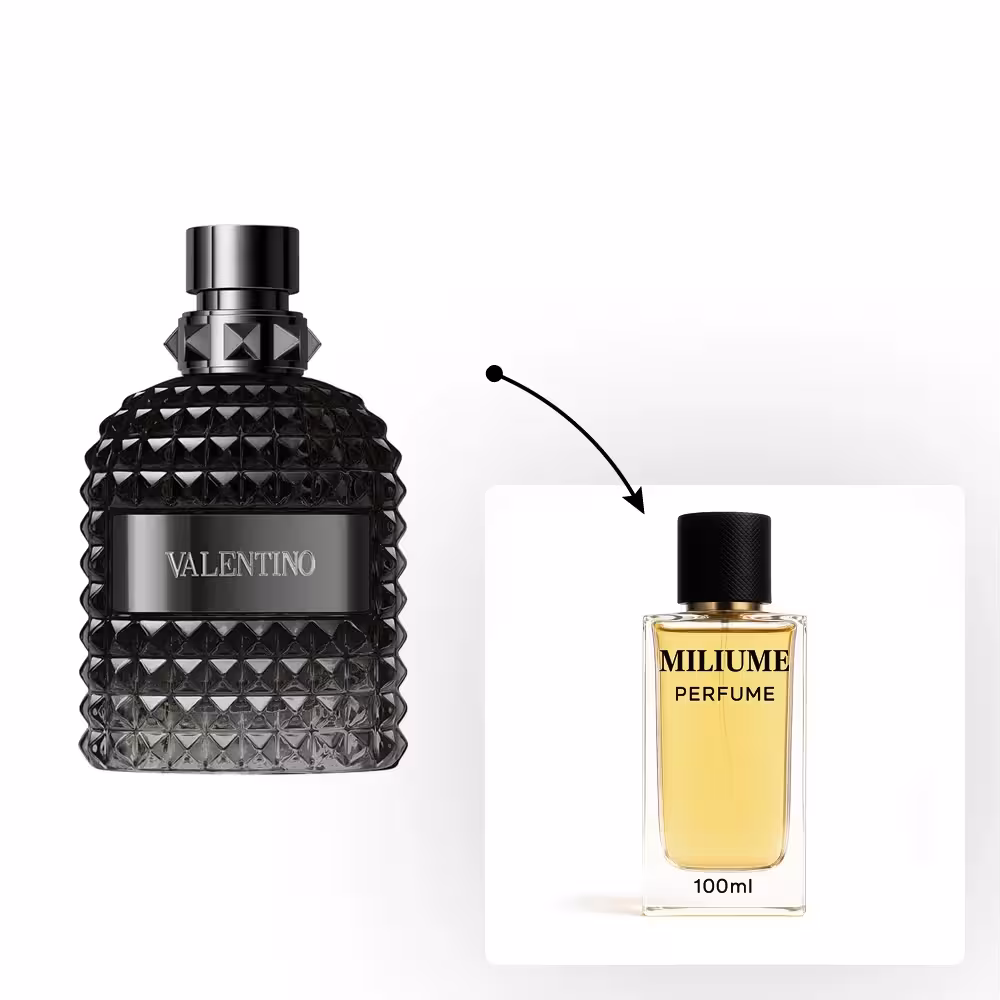 اسانس عطر Valentino Uomo Intense برند Argeville - کد 1108 - والنتینو یومو اینتنس 100ML - میلیوم پرفیوم