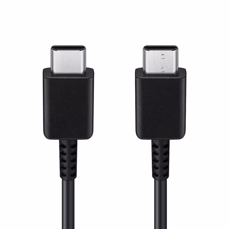 کابل تایپ سی به تایپ سی اورجینال سامسونگ مدل SAMSUNG TYPE-C TO TYPE-C EP-DN980