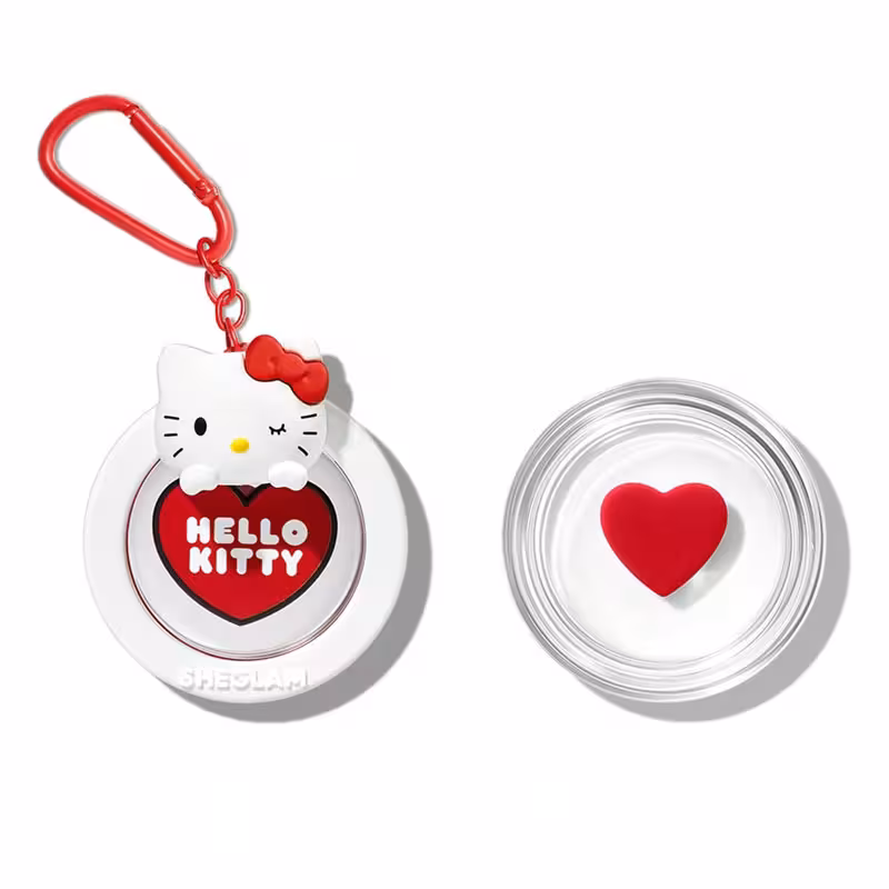 بالم لب شیگلم مدل هلو کیتی سه بعدی 3D Kiss Lip Balm