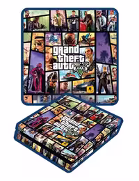 اسکین پی اس 4 اسلیم برند گیم‌آور طرح GTA کد D