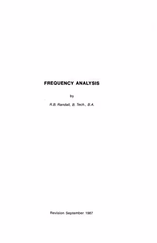 خرید و دانلود نسخه کامل کتاب Frequency Analysis