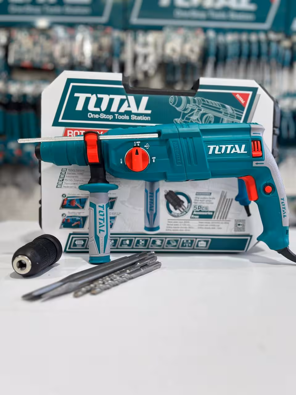 دریل تخریب 3 کاره توتال مدلTH308268-2