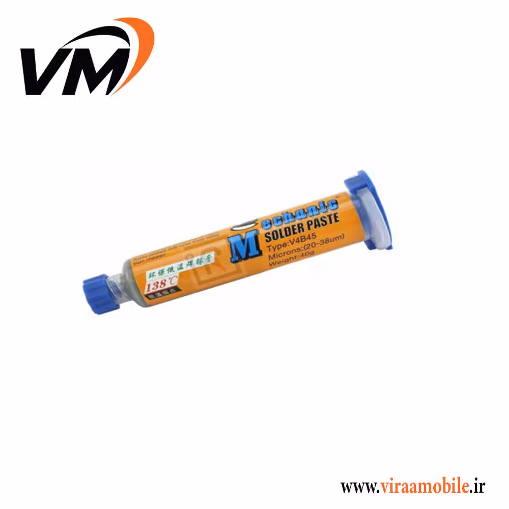خمیر قلع 138 درجه 40 گرمی مکانیک Mechanic V4B45
