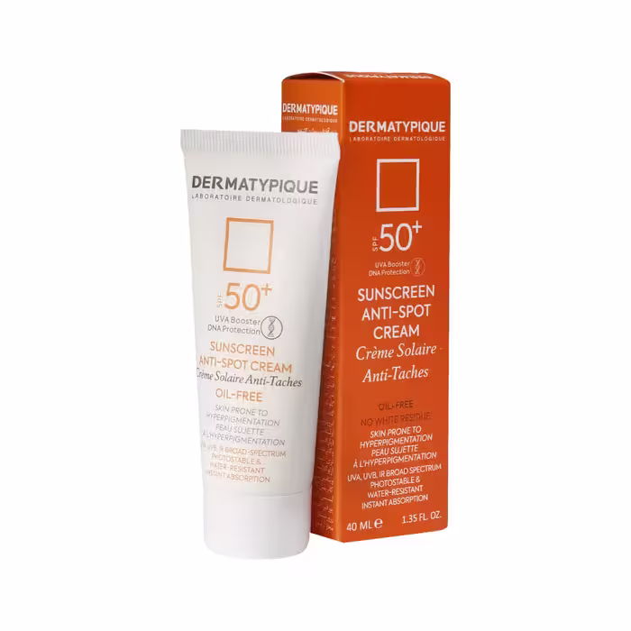درماتیپیک کرم ضد آفتاب روشن کننده پوست چرب SPF50