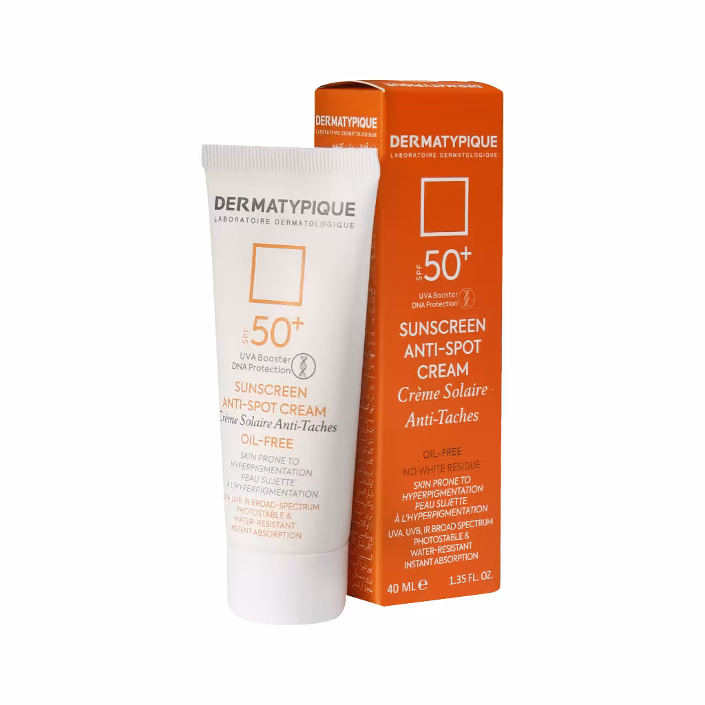 درماتیپیک کرم ضد آفتاب روشن کننده پوست چرب SPF50