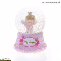 گوی موزیکال چراغدار فرشته و کبوتر