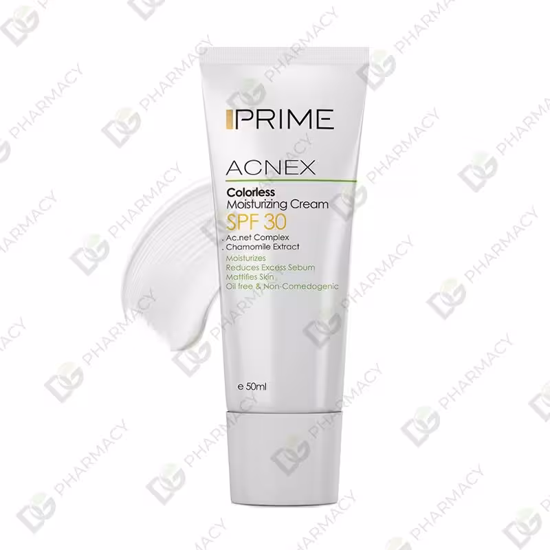 کرم مرطوب کننده فاقد رنگ 30 SPF پریم دیجی فارماسی