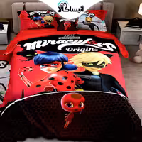 روتختی دو نفره پارلاک طرح دختر کفشدوزکی کد 185