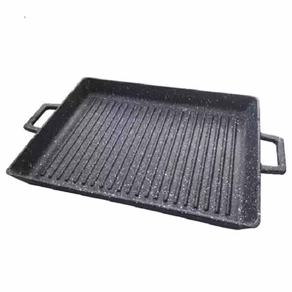 تابه گریل لبه دار چدنی مدل PEM1
