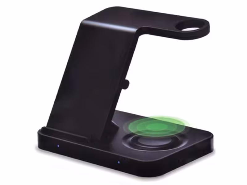 شارژر بی سیم چند کاره توتو مدل Wireless charging station 5 IN 1