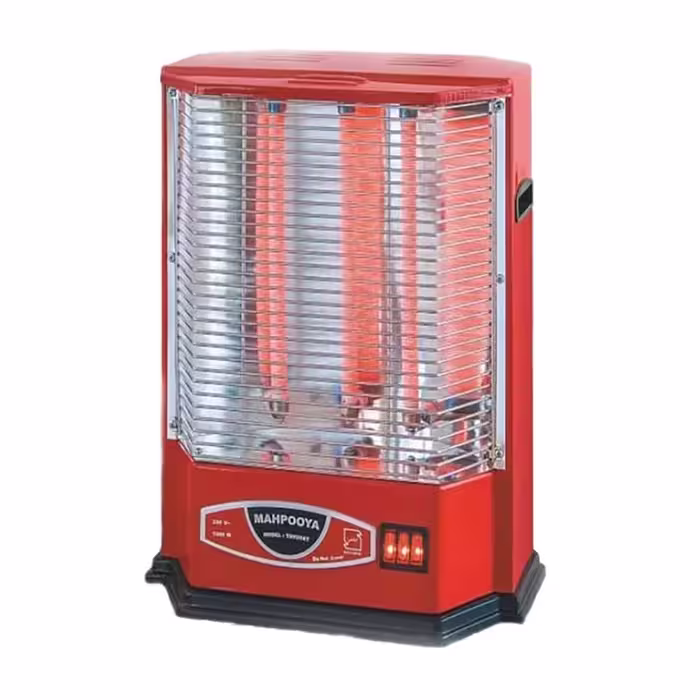 بخاری برقی مه پویا سری تویوست - توان 1500 وات