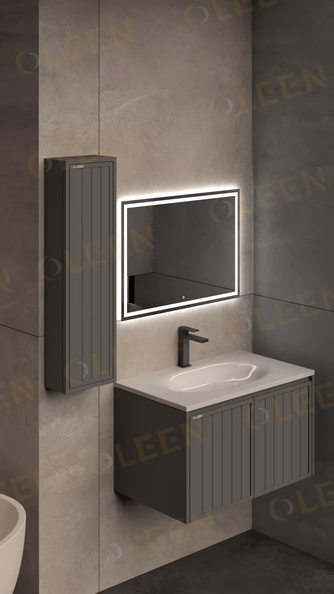 روشویی کابینتی اُلین مدل سینا