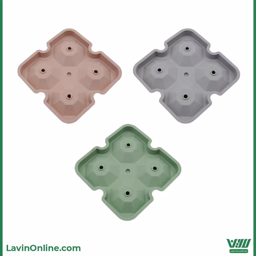 قالب سیلیکونی یخ الماس