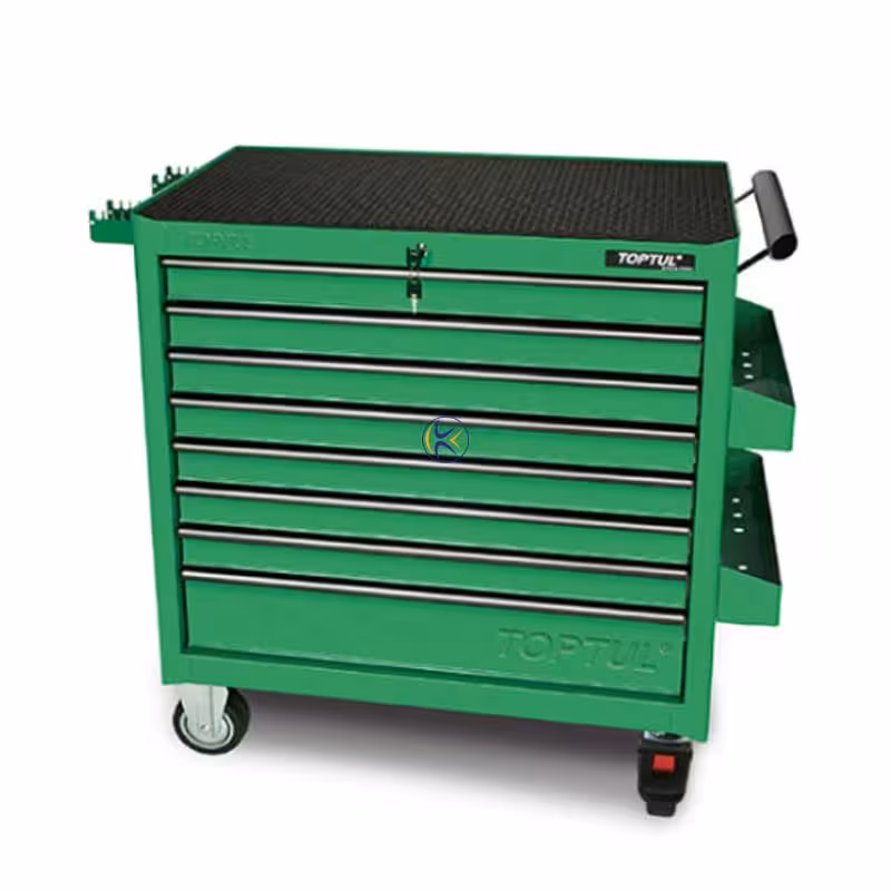 جعبه ابزار 8 کشوئی چرخ دار مدل GT-36001 تاپ تول Toptul