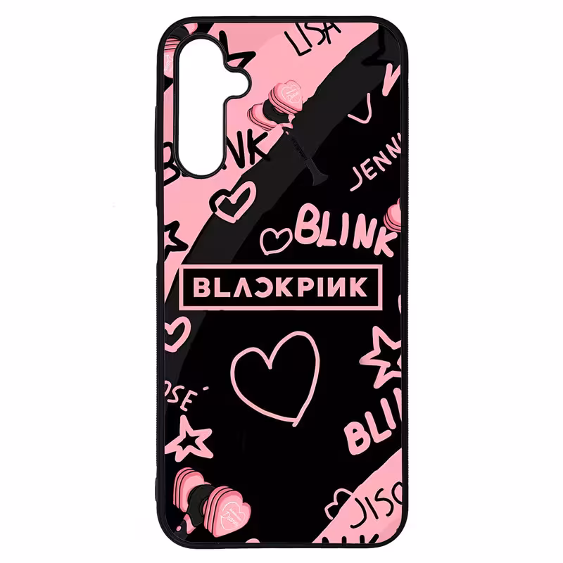 کاور طرح بلک پینک Black Pink کد G-211 مناسب برای گوشی موبایل سامسونگ Galaxy A14 4G / A14 5G | دیجی قاب دونی