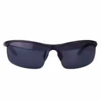 عینک آفتابی مردانه پلیس نیم فریم تمام مشکی 8565/1