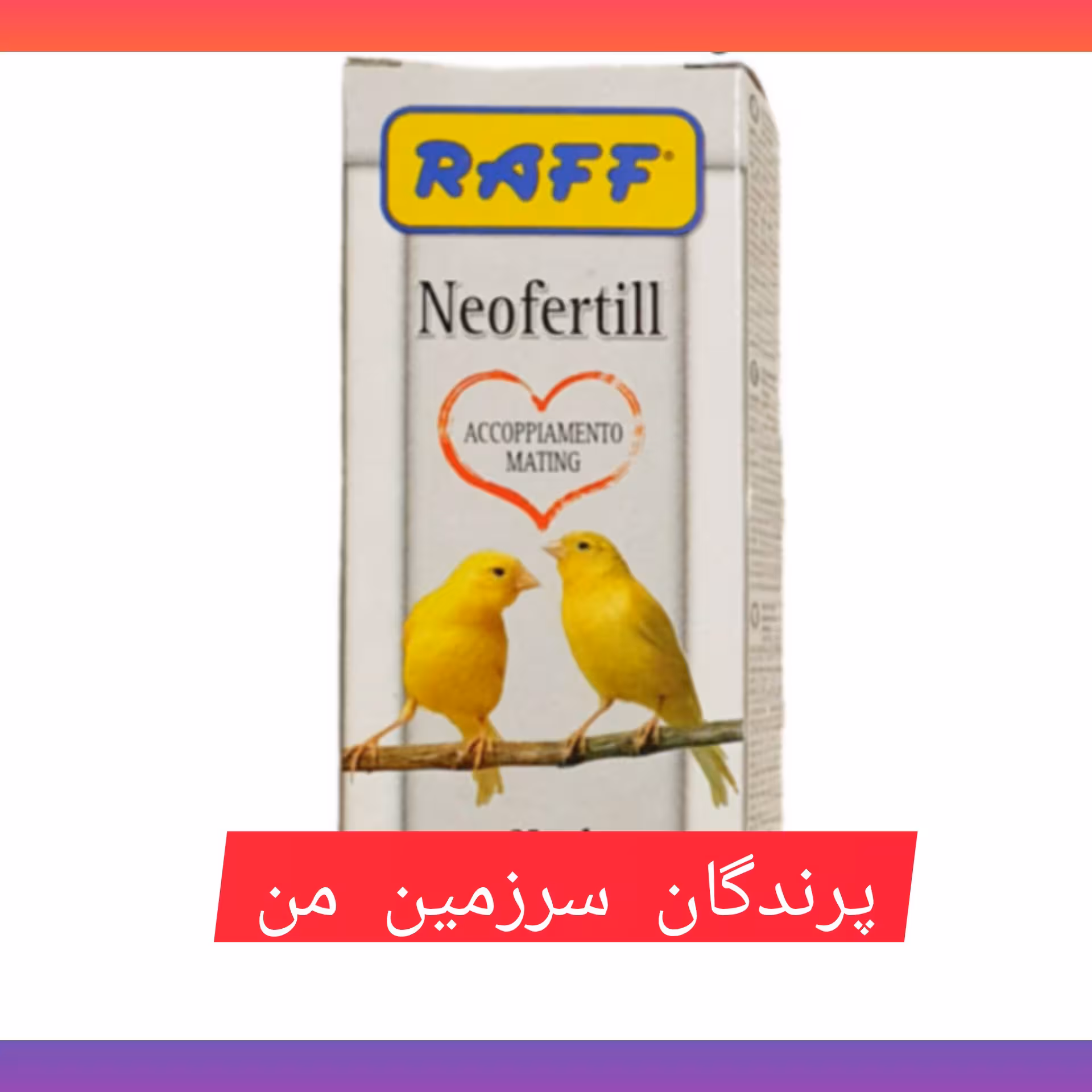 قطره Ad3eپرندگان راف ایتالیا 10میل تقویت نطفه