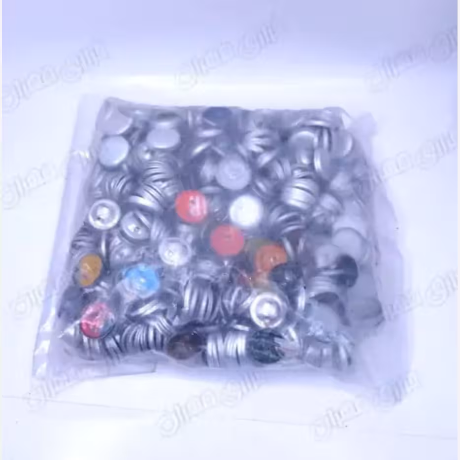 پوکه دکمه پرسی پارچه ای 500عددی اعلا سایز 14