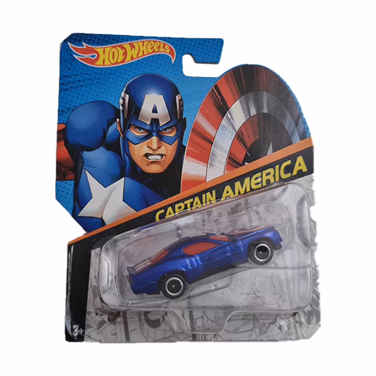 ماشین هات ویلز مدل کاپیتان امریکا