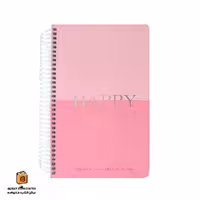 دفتر یادداشت صورتی مدل HAPPY لانگو (Lango)
