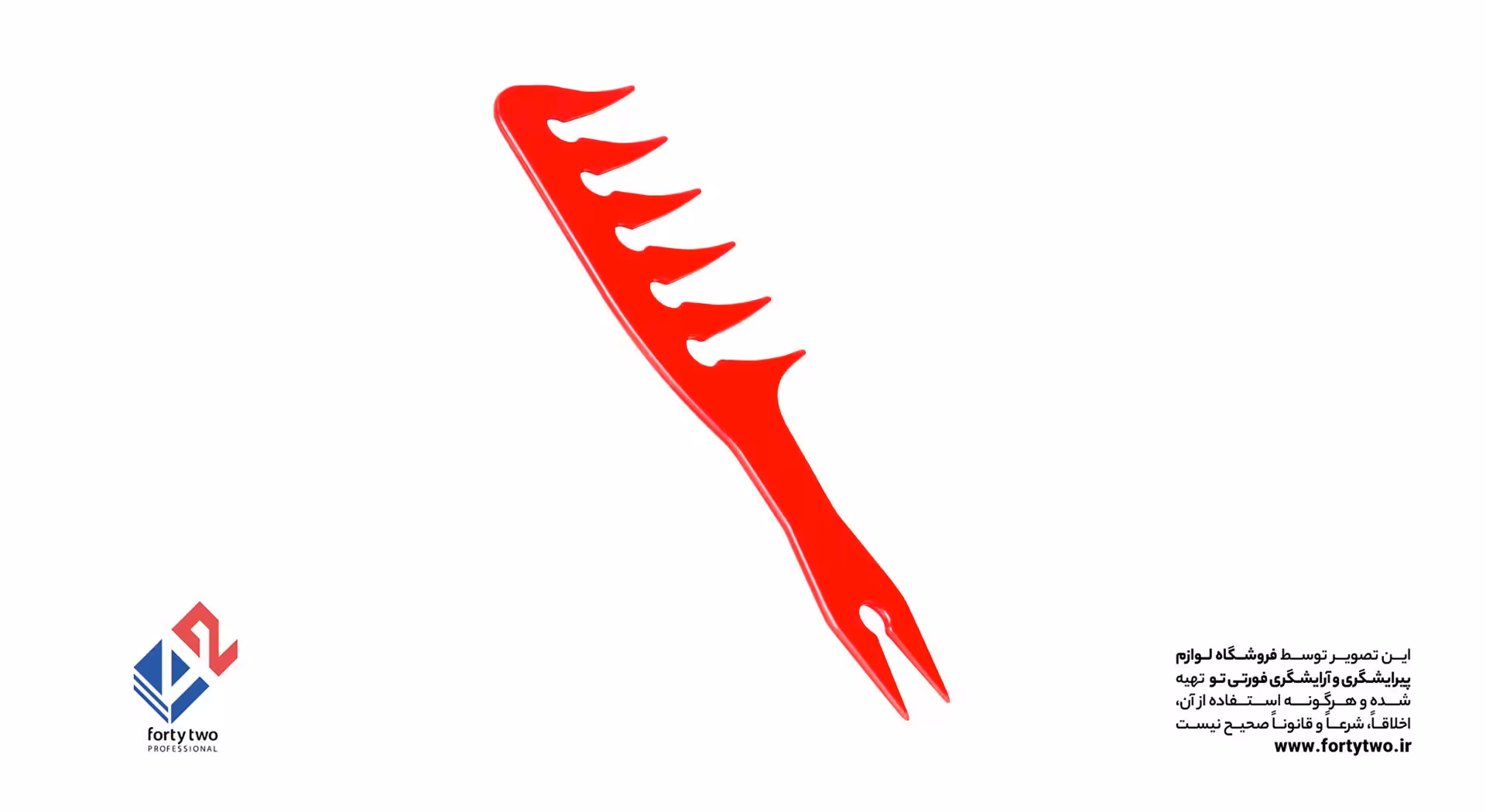 شانه مدل طرح پاسینوس خم