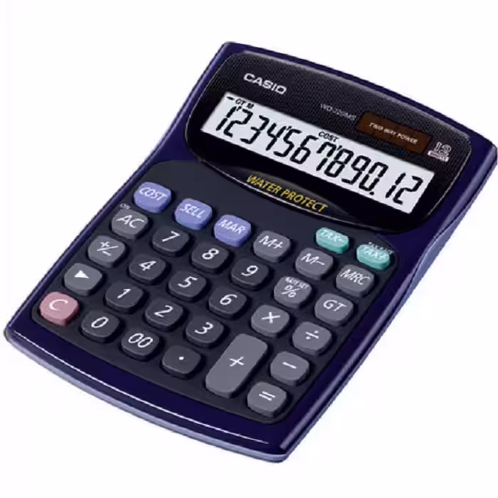 ماشین حساب کاسیو مدل WD-220MS
