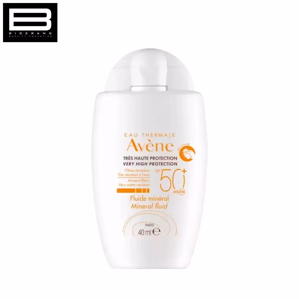 فلوئید ضد آفتاب مینرال اون SPF 50 مناسب پوست حساس حجم 40ml