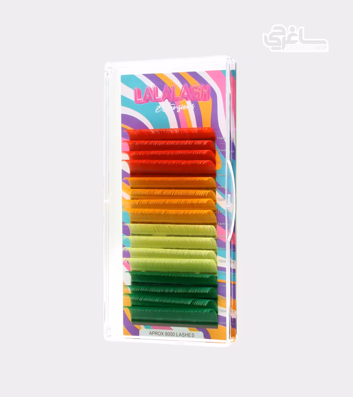 پالت مژه رنگی لالا لش LALA LASH