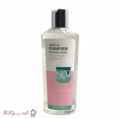 محلول پاک کننده آرایش صورت نئودرم مدل 1112 حجم 200 میل