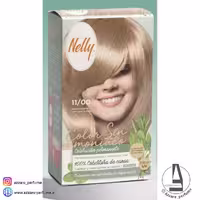 کیت رنگ مو بدون آمونیاک نلی NELLY مدل ammonia free شماره 11/00 بلوند خیلی روشن