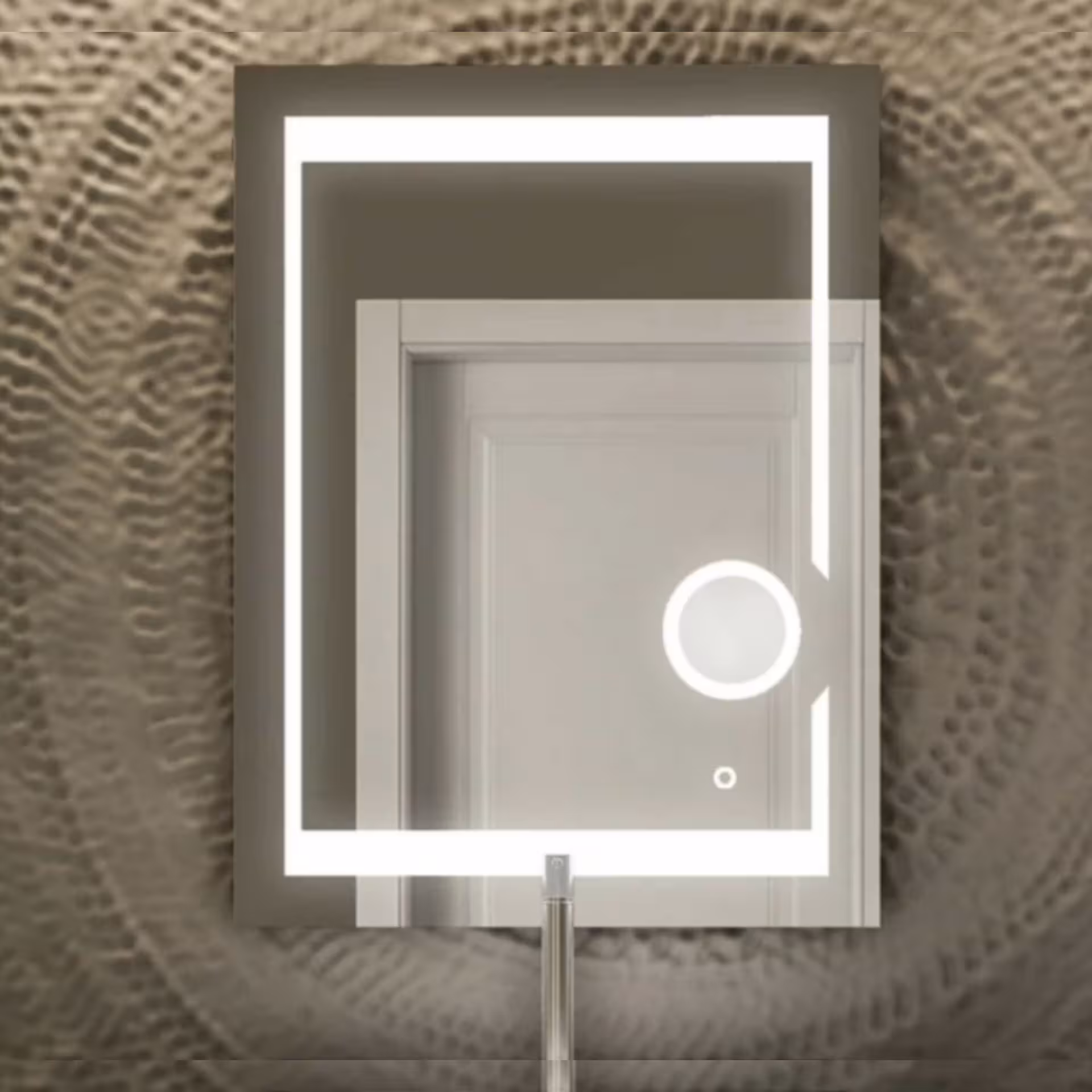 آینه بک لایت سند بلاست مدل m14 سایز 80*100