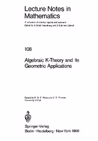خرید و دانلود نسخه کامل کتاب Algebraic K-Theory and its Geometric Applications