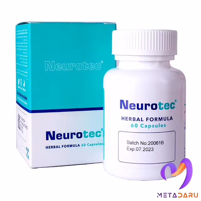 کپسول نوروتک نانو حیات داروNEUROTEC CAP ( NANO HAYAT )