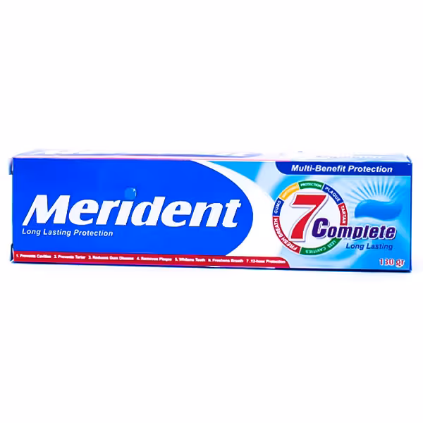 خمیر دندان مریدنت مدل Complete 7 حجم 130gr