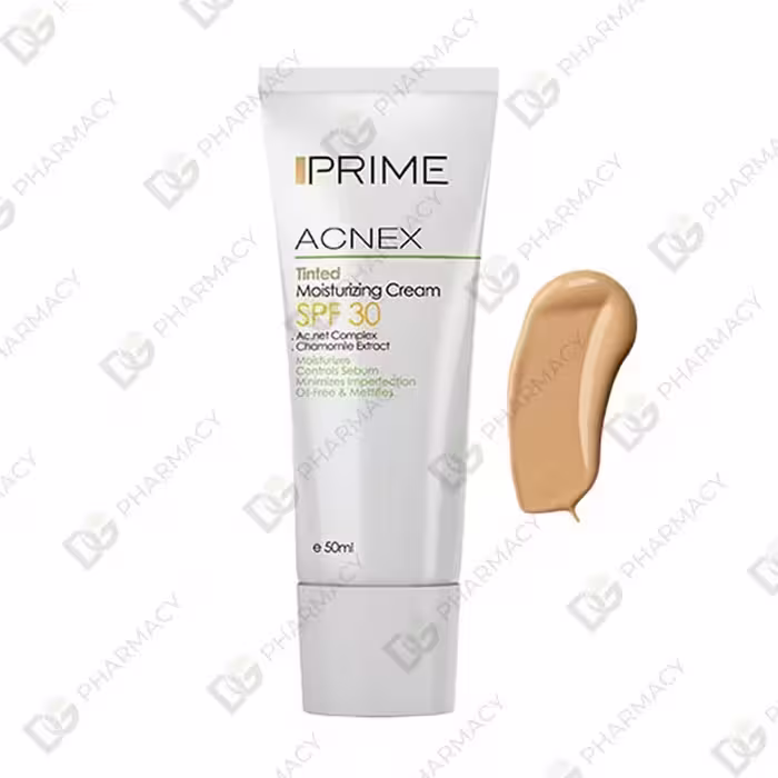 کرم مرطوب کننده رنگی 30 SPF پریم دیجی فارماسی