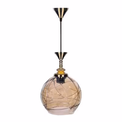 لوستر تک شعله مدل شکوفه کد S6