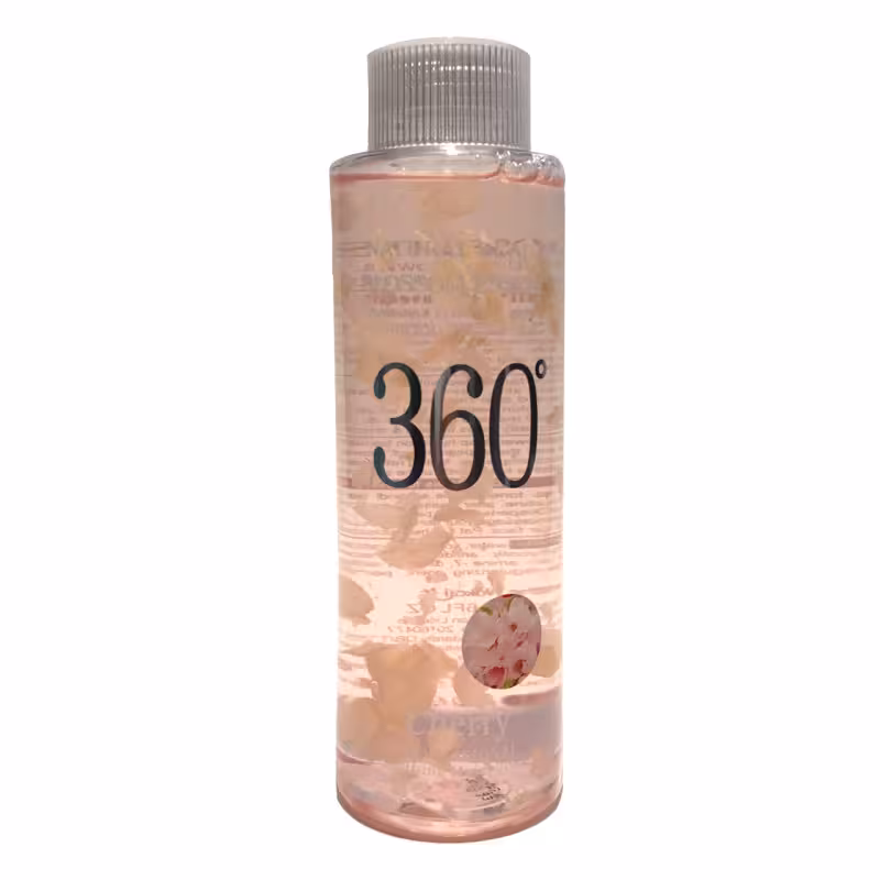 تونر پاک کننده آرایش صورت 360 با رایحه اسطوخودوس (روز)  مدل Flower حجم 300 میلی لیتر