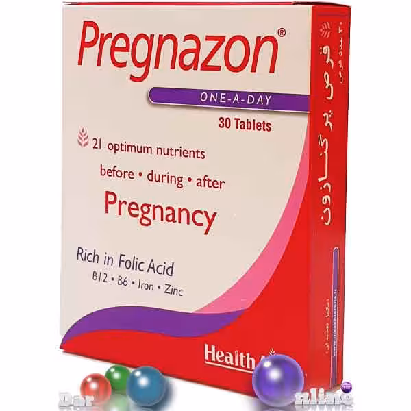 پرگنازون هلث اید قرص30عددی