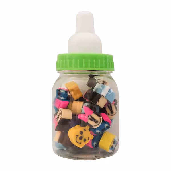 پاک کن طرح حیوانات مدل شیشه شیر