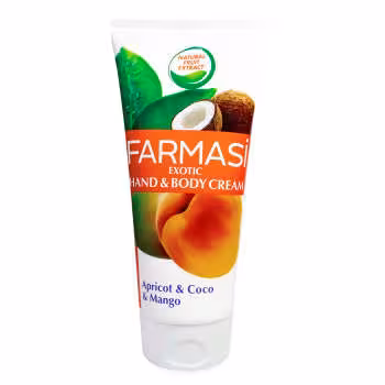 کرم مرطوب کننده فارماسی مدل نارگیل و زردآلو حجم 200 میلی لیتر