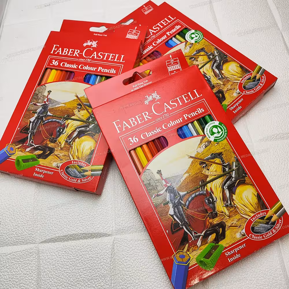 مداد رنگی 36 رنگ فابرکستل Faber Castell