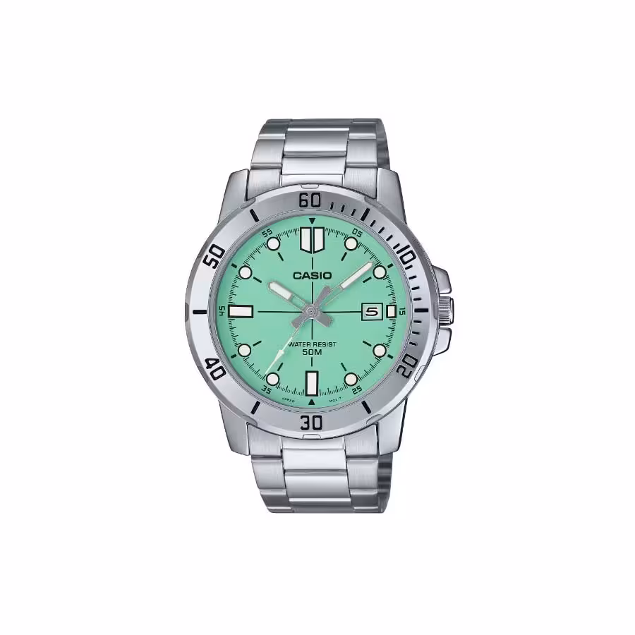 ساعت مچی مردانه کاسیو مدلCASIO-MTP-VD01D-3E1V