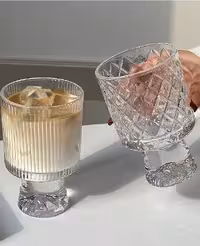 بستنی و دسر خوری مدل کوه یخ وارداتی DELI GLASS