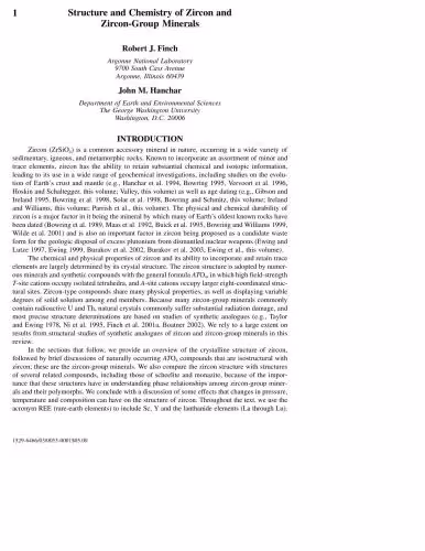 خرید و دانلود نسخه کامل کتاب Zircon and Zircon-Group Minerals