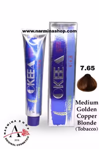 رنگ مو اکیا شماره 7.65 MEDIUM GOLDEN COPPER BLONDE