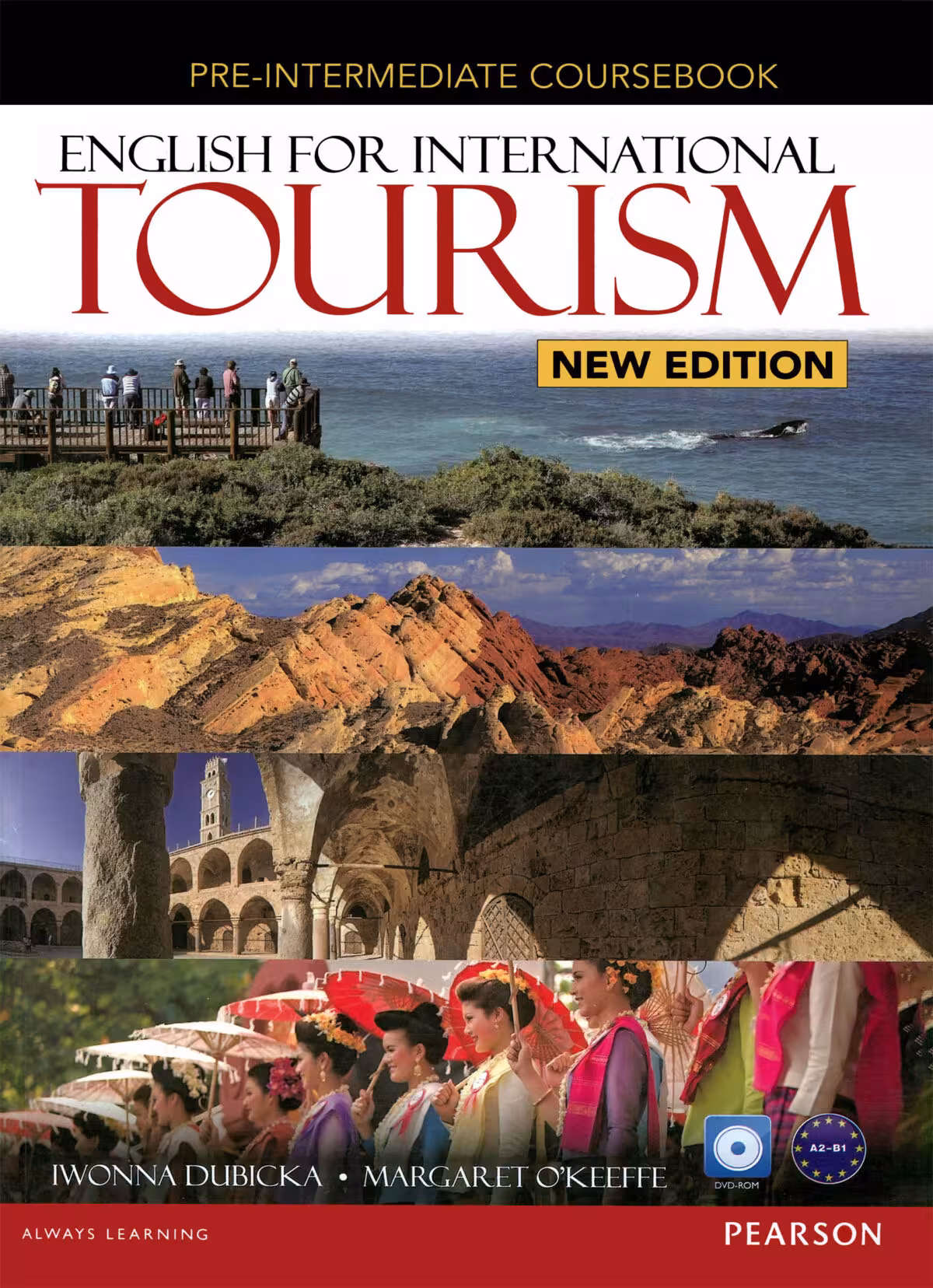 کتاب انگلیسی انگلیش فور اینترنشنال توریسم English for International Tourism Pre Intermediate A2 B1 New Edition