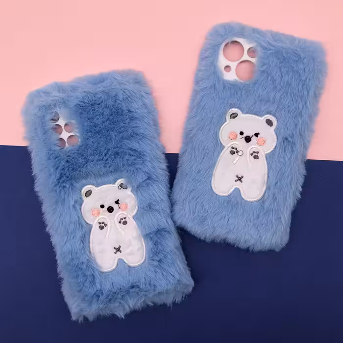 کاور قایق کاغذی مدل خرسی پشمالو مناسب برای گوشی موبایل سامسونگ Galaxy A71