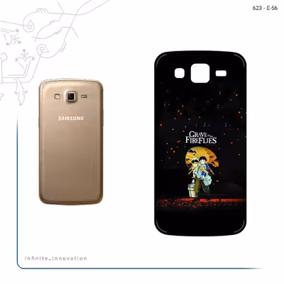 برچسب پوششی ماهوت مدل Grave of the Fireflies مناسب برای گوشی موبایل سامسونگ Galaxy Grand 2