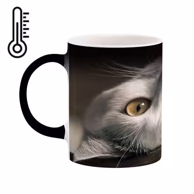 ماگ حرارتی طرح گربه مدل mgh01485